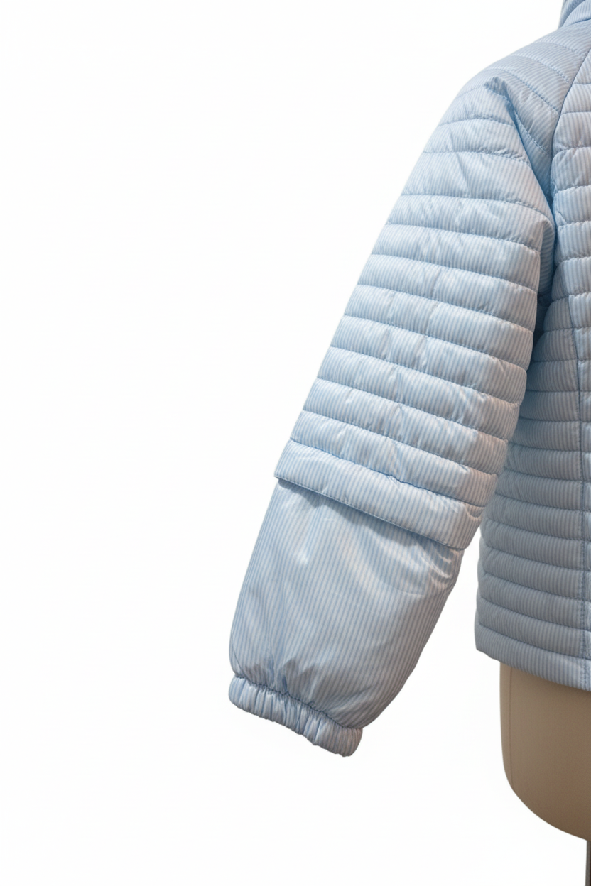 Detalle del puño de la chaqueta